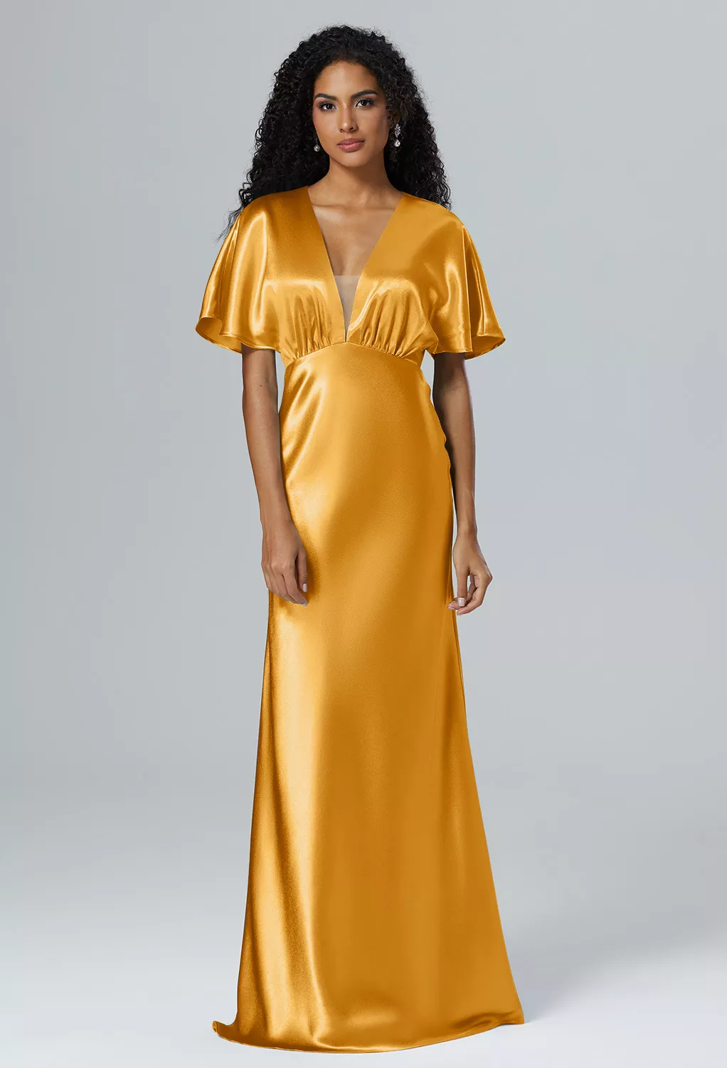 AW Otthild Mango  Fall Wedding Guest Dresses
